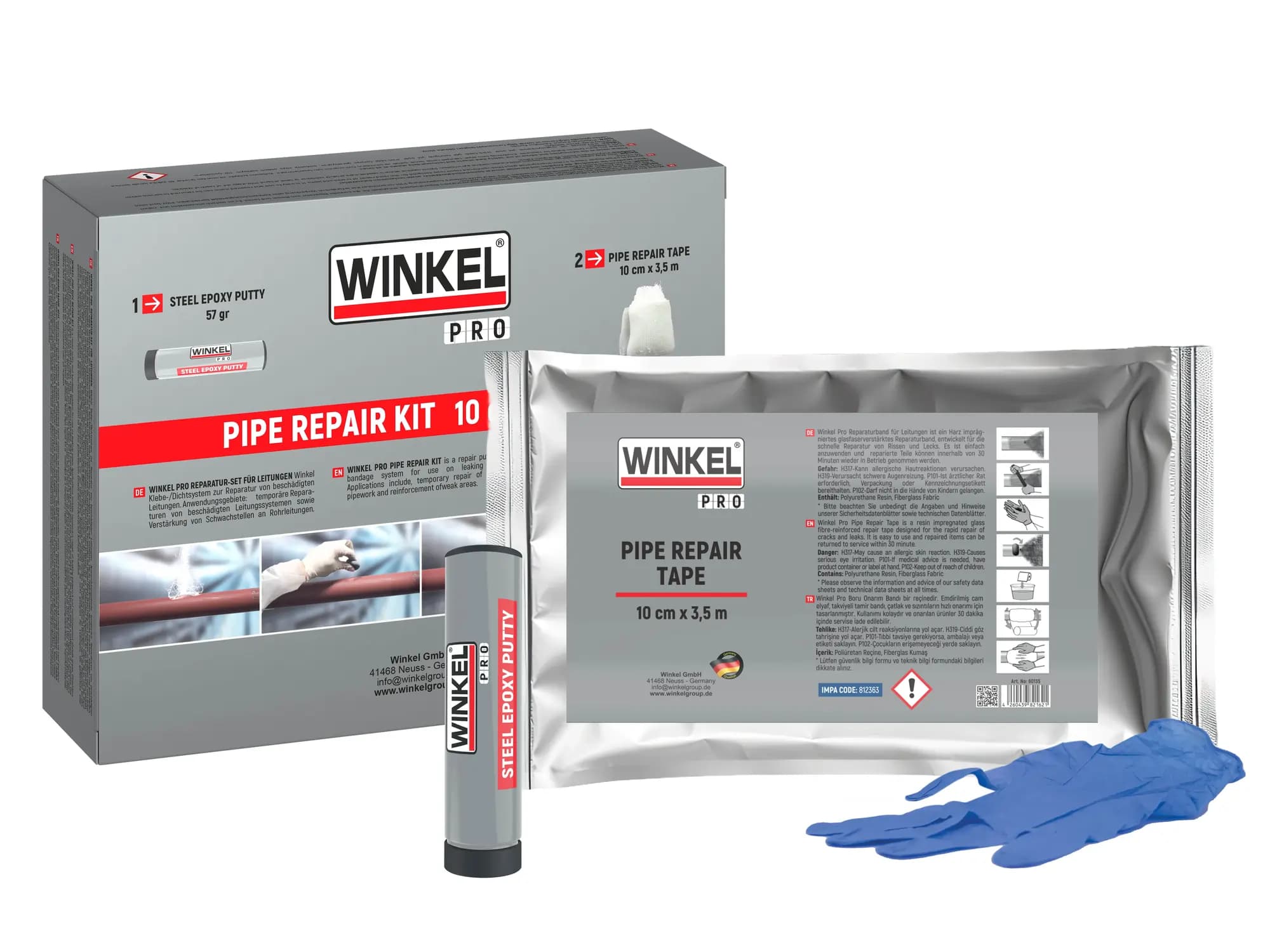 WINKEL PRO Pipe Repair Kit